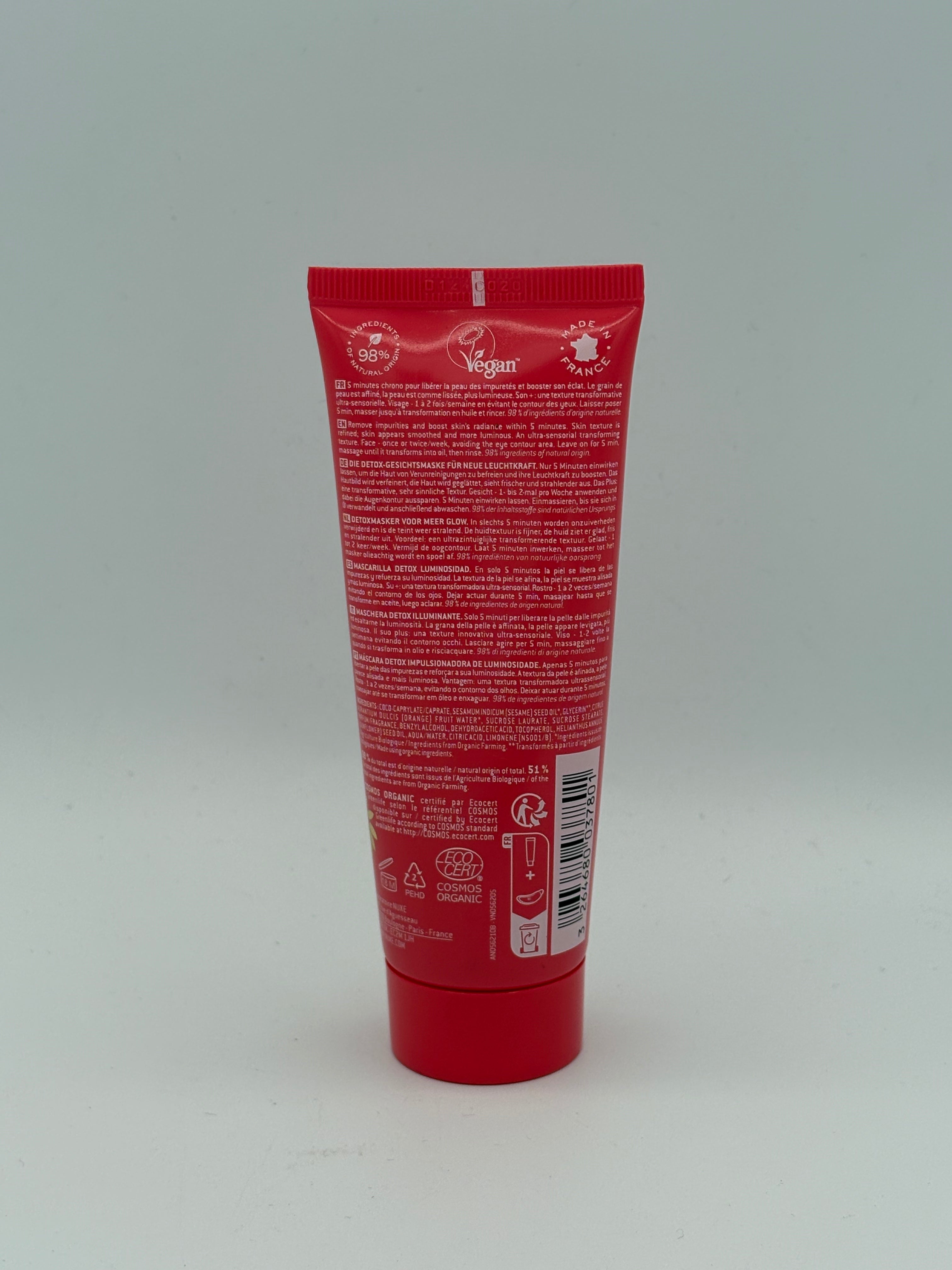 BLOCK36: MASCHERA	NUXE	GLOWBOOSTING DETOX MASK 75ml