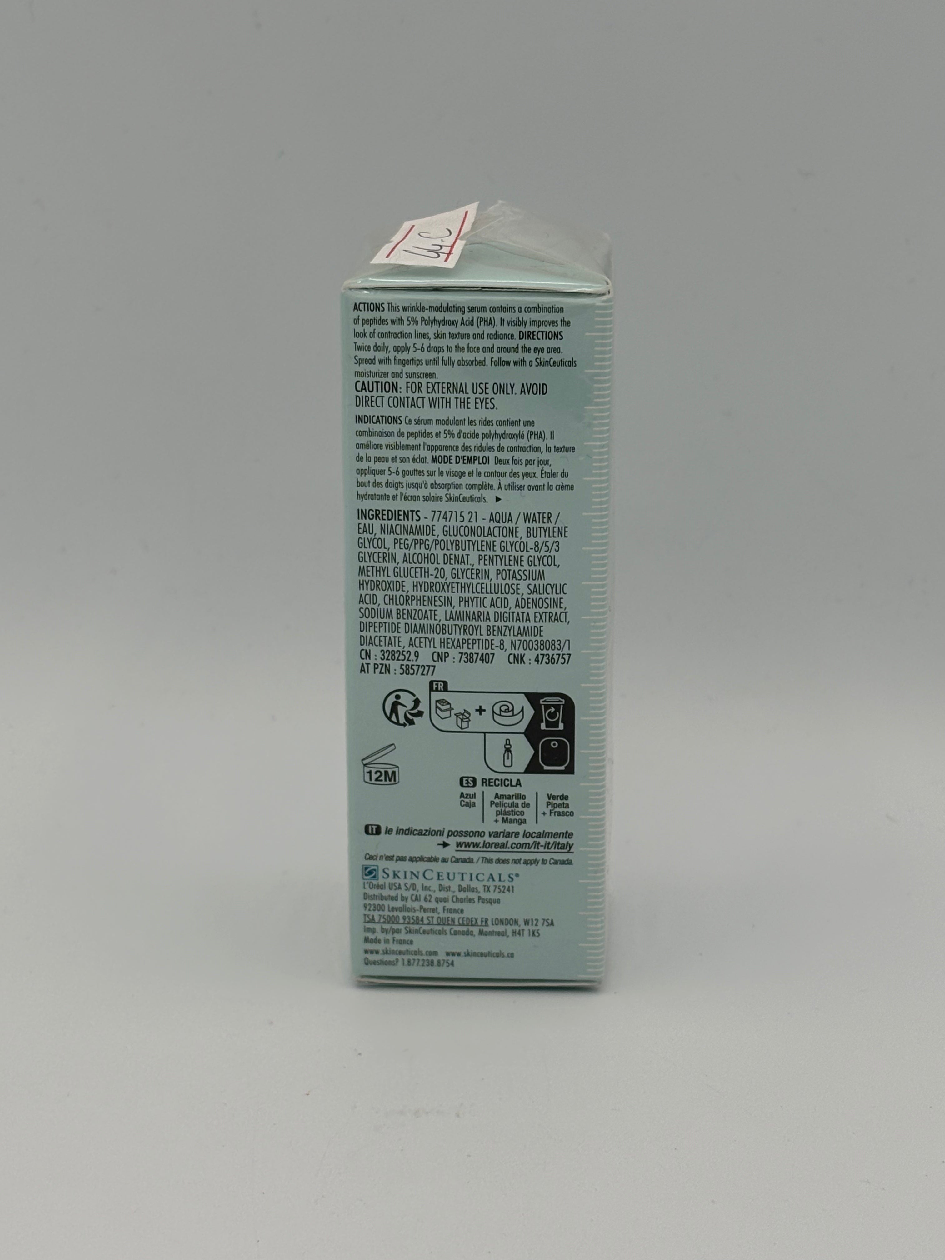 BLOCK36: CREMA	SKINCEUTICALS	P TIOX