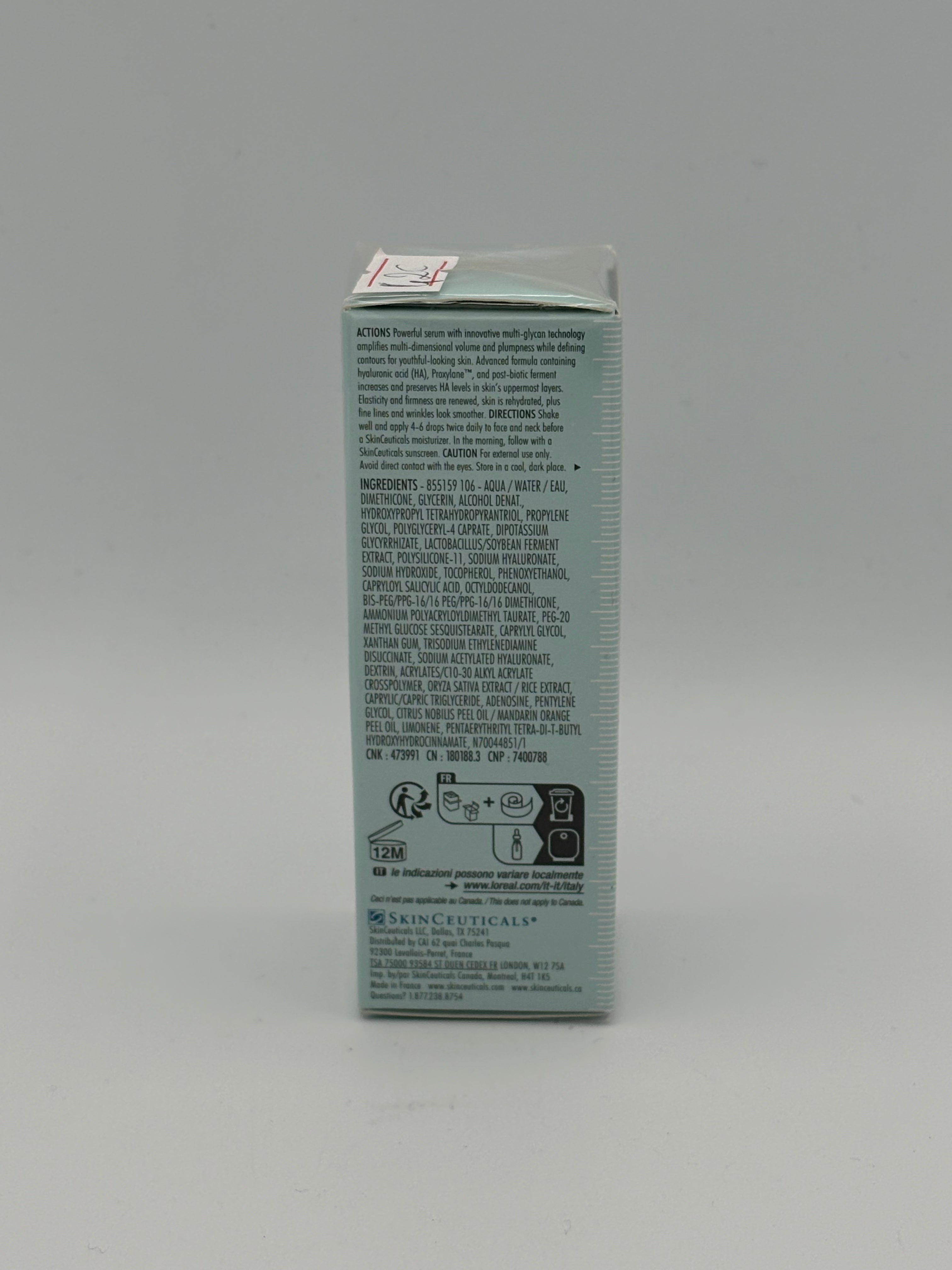 BLOCK36: CREMA	SKINCEUTICALS	HA INTENSIFER MULTI-GLYCAN