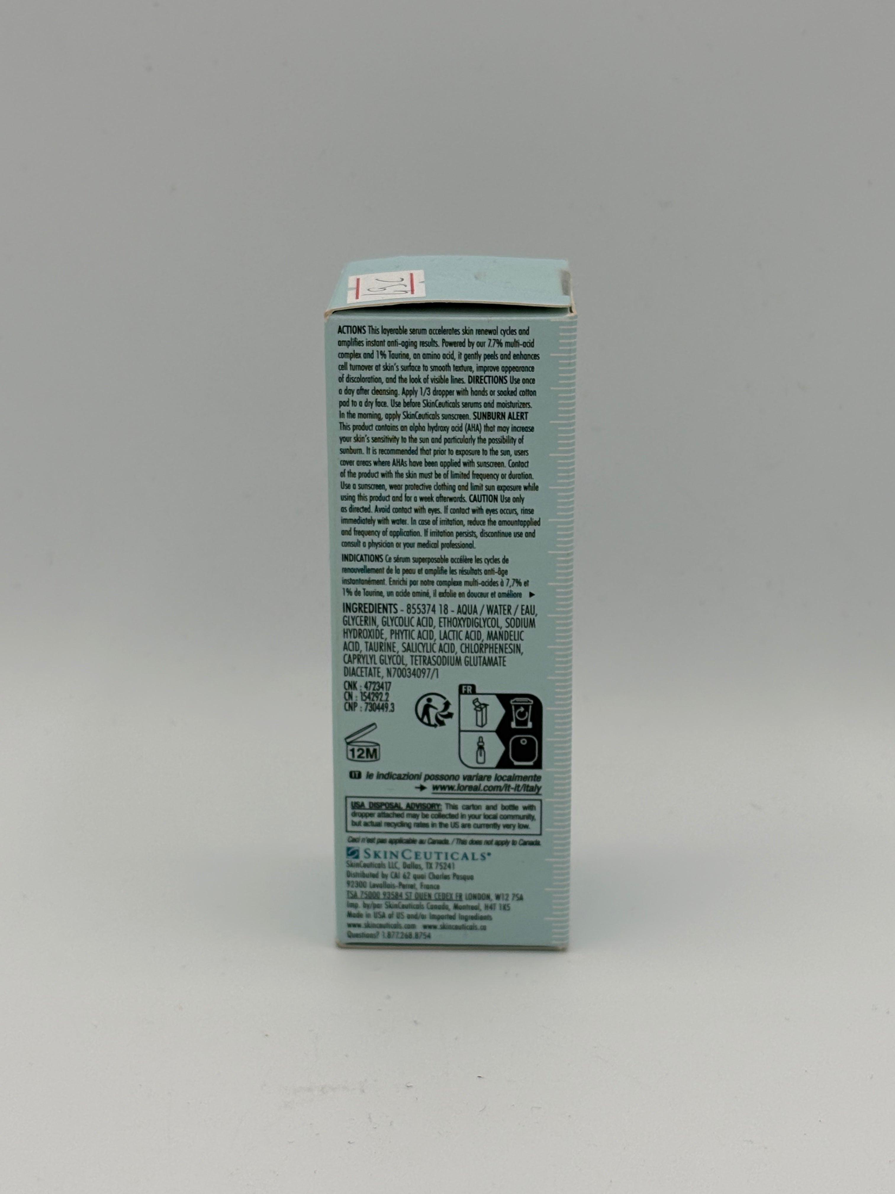 BLOCK36: CREMA	SKINCEUTICALS	 CELL CYCLE CATALYST