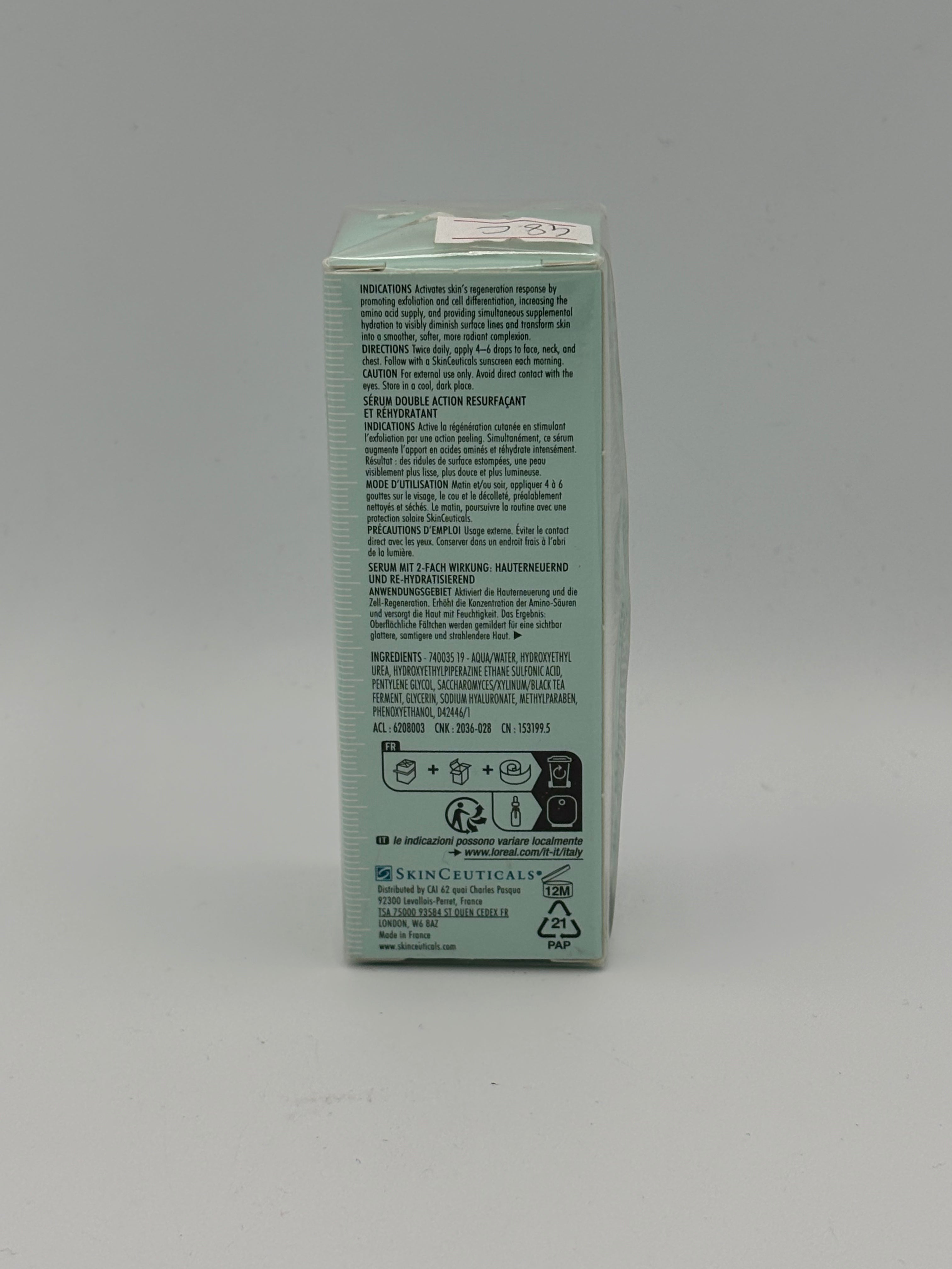BLOCK36: CREMA	SKINCEUTICALS	  RETEXTURING ACTIVATOR