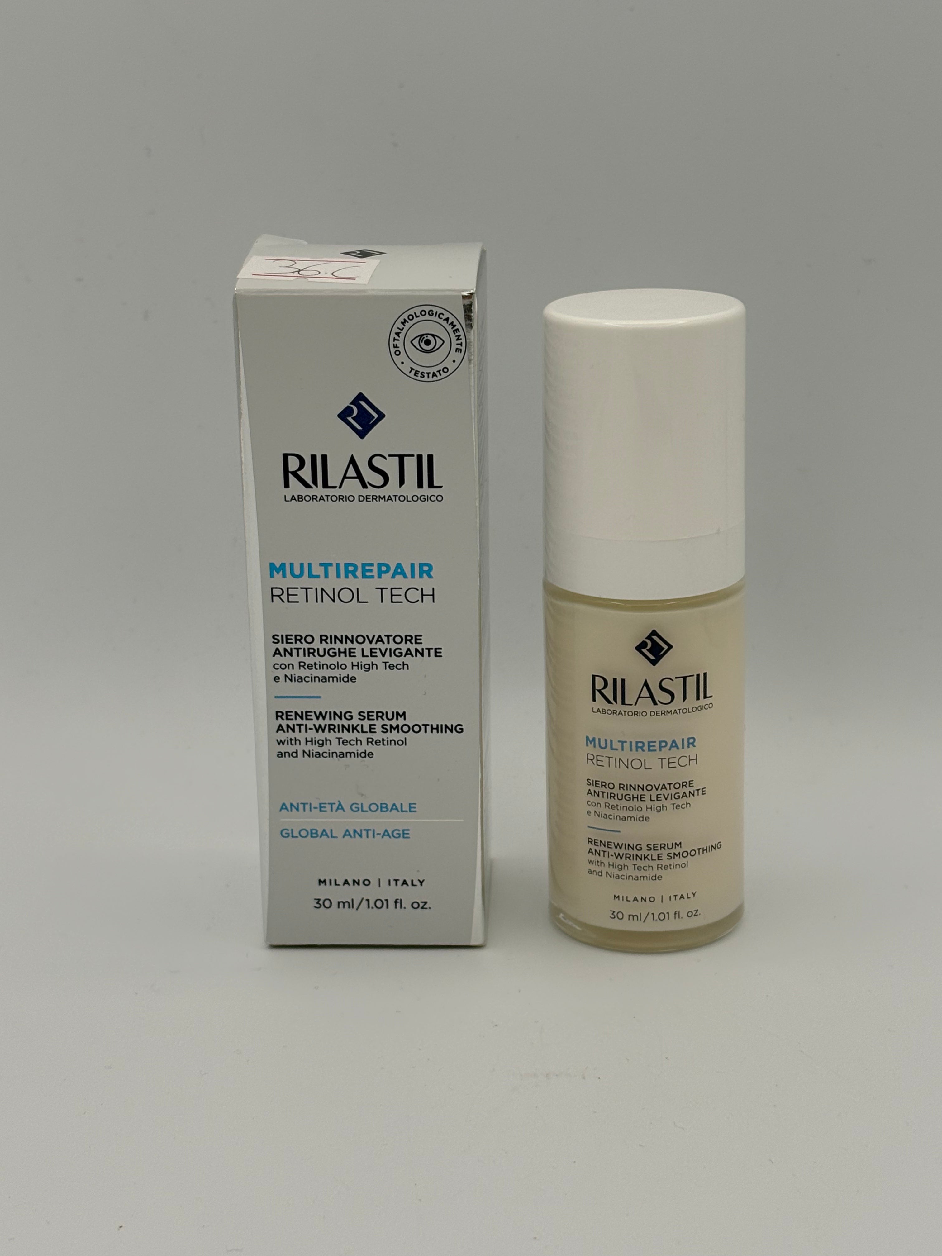 RILASTIL MULTIREPAIR RETINOIL TECH SIERO RINNOVATORE ANTI-RUGHE LEVIGANTE