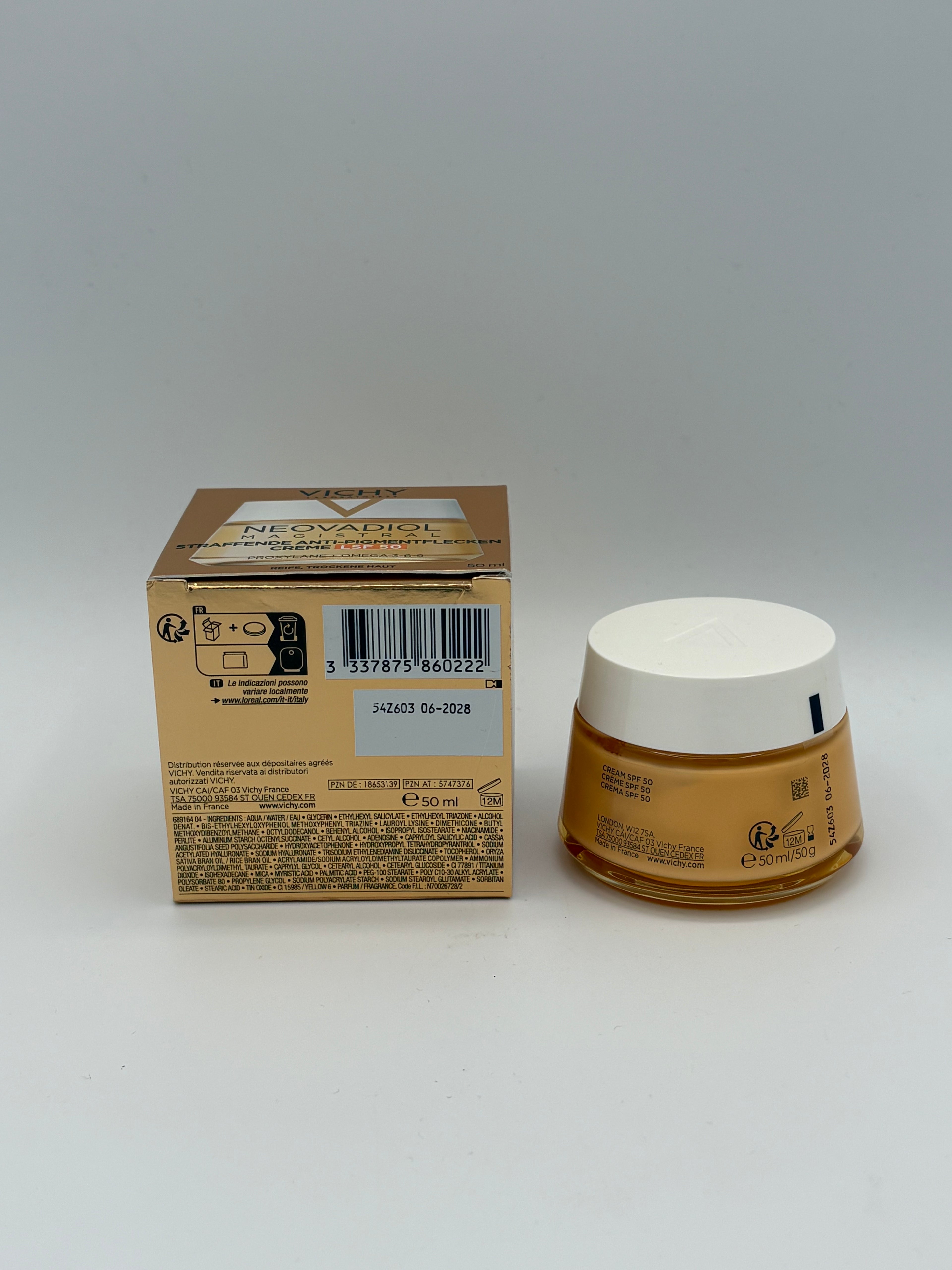 BLOCK36: CREMA	VICHY	NEOVADOL MAGISTRAL CREMA SPF 50 50ml