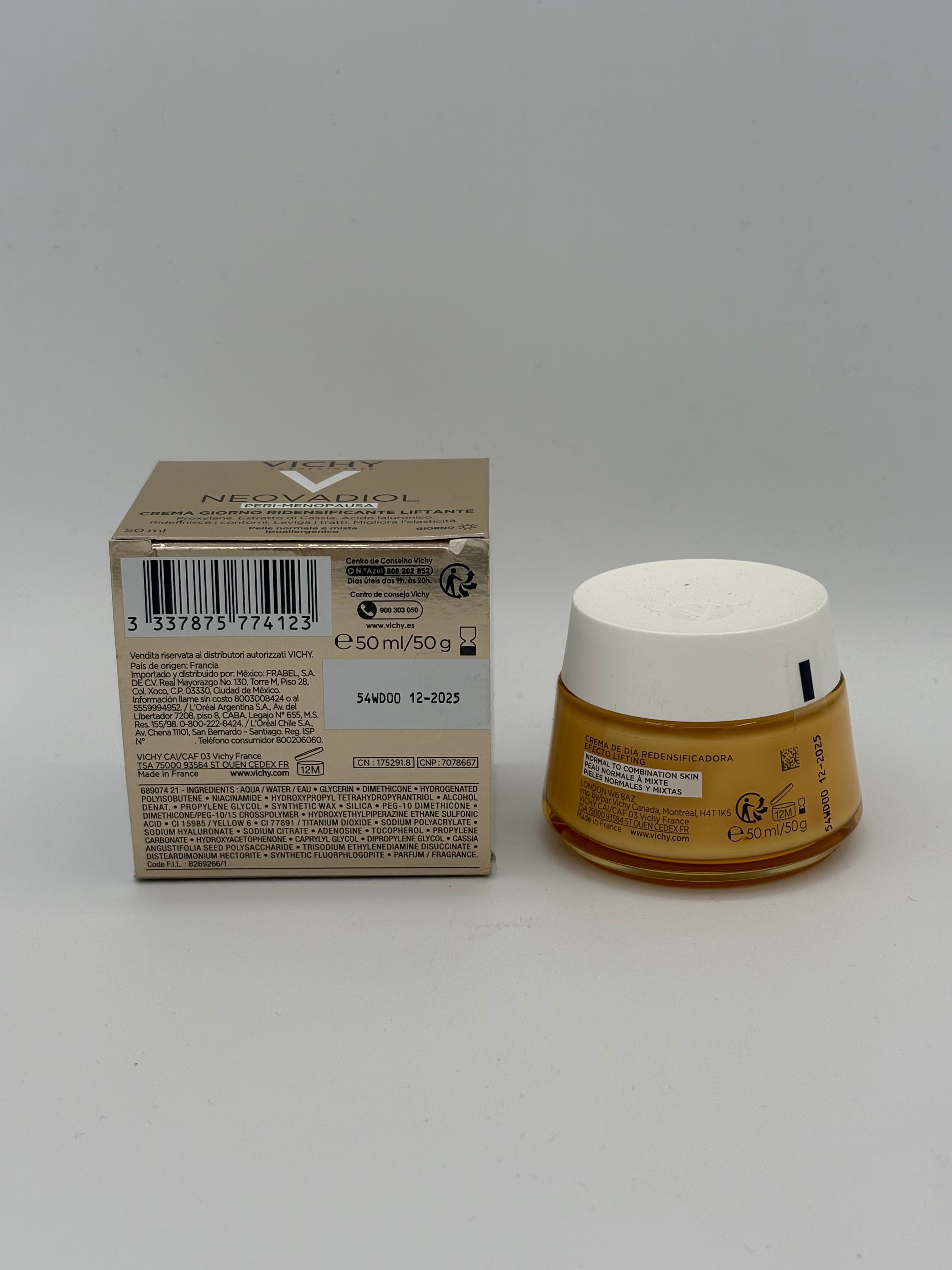 VICHY NEOVADIOL PERI-MENOPAUSE AUFFÜLLENDE UND FESTIGENDE TAGESPFLEGE 50 ml