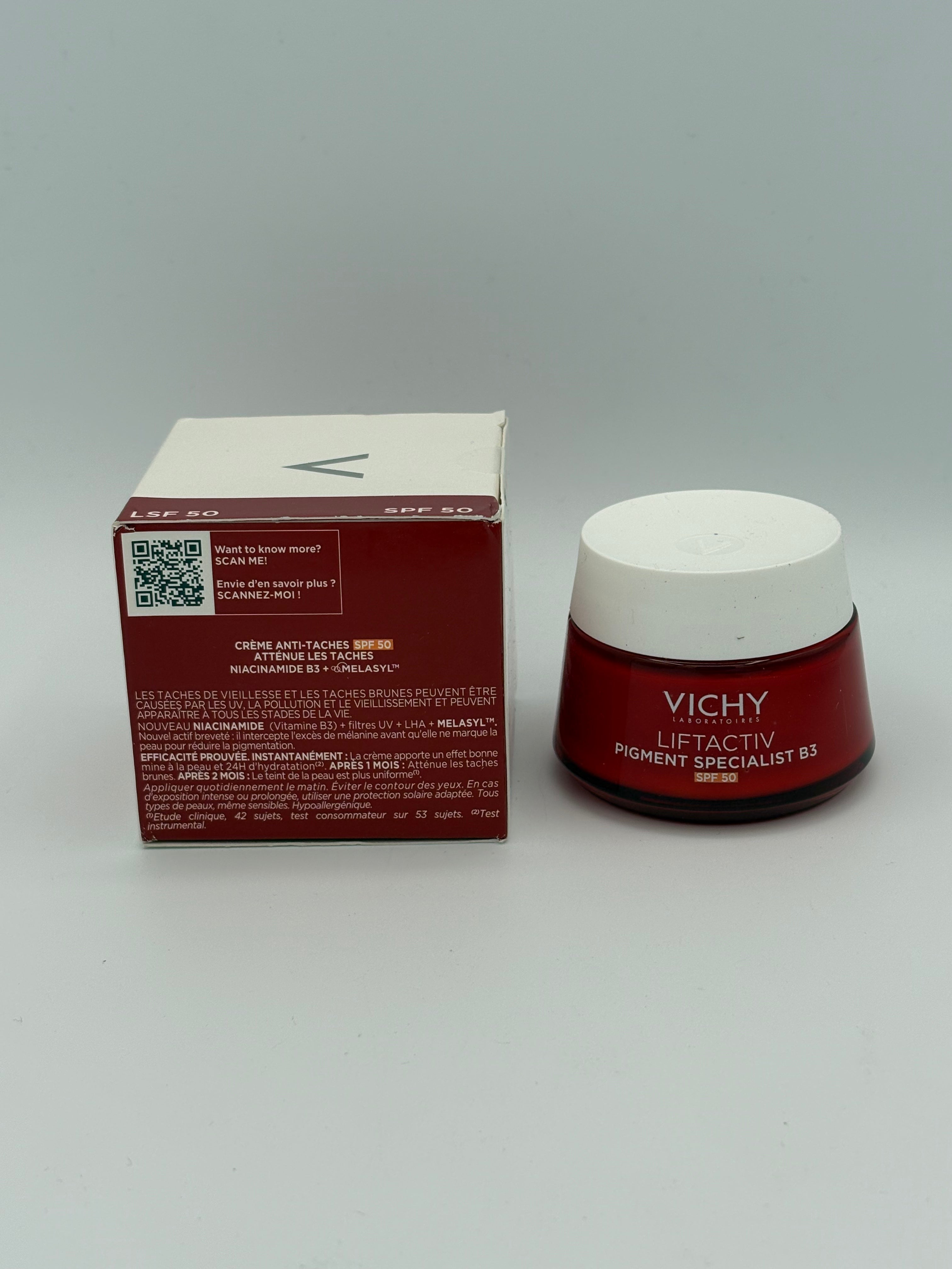 BLOCK36: CREAM VICHY LIFTACTIV PIGMENT SPECIALIST B3 CREAM SPF 30 50ml