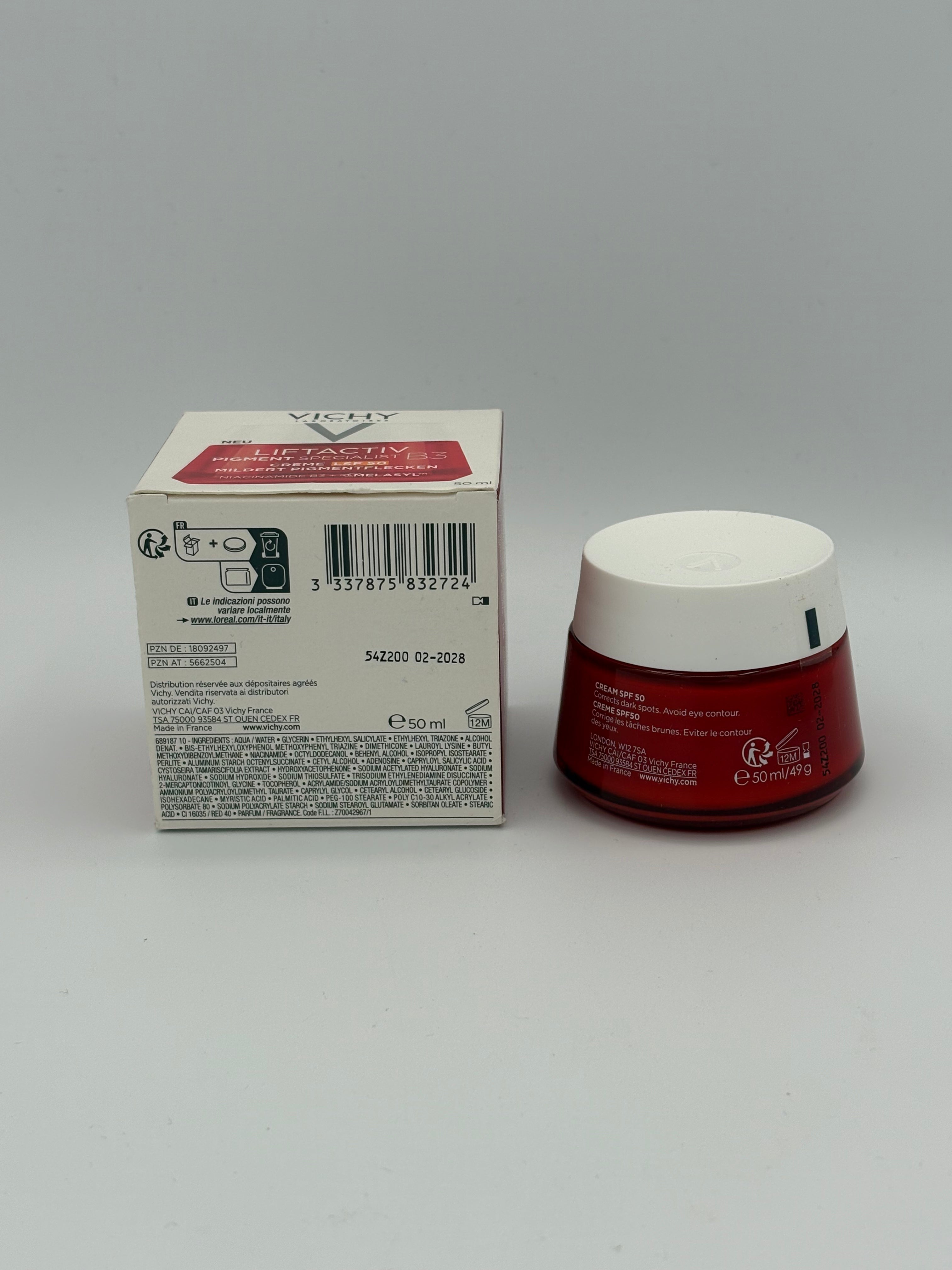 BLOCK36: CREAM VICHY LIFTACTIV PIGMENT SPECIALIST B3 CREAM SPF 30 50ml