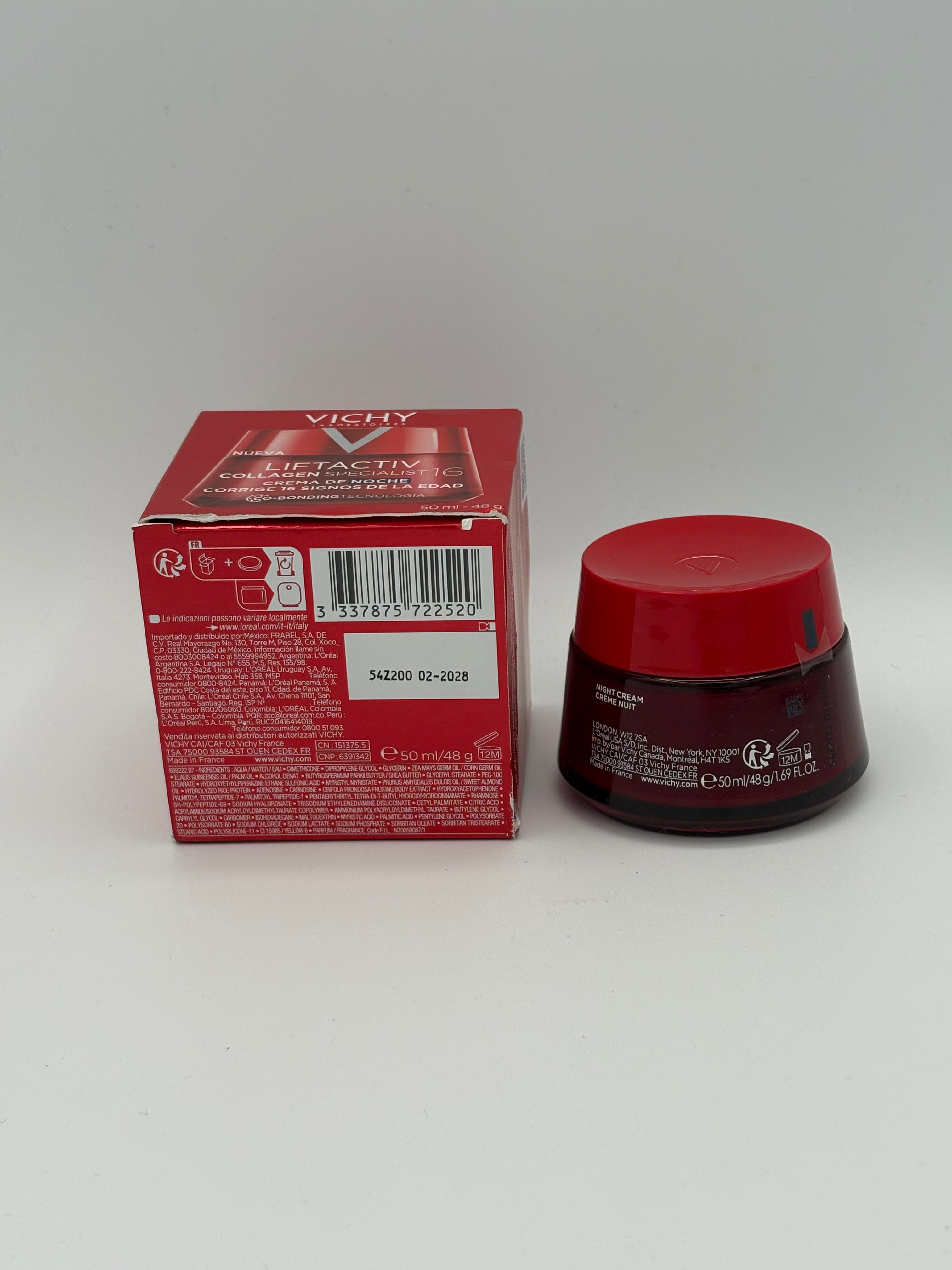 VICHY LIFTACTIV COLLAGEN SPECIALIST 16 CREMA NOTTE 50ml