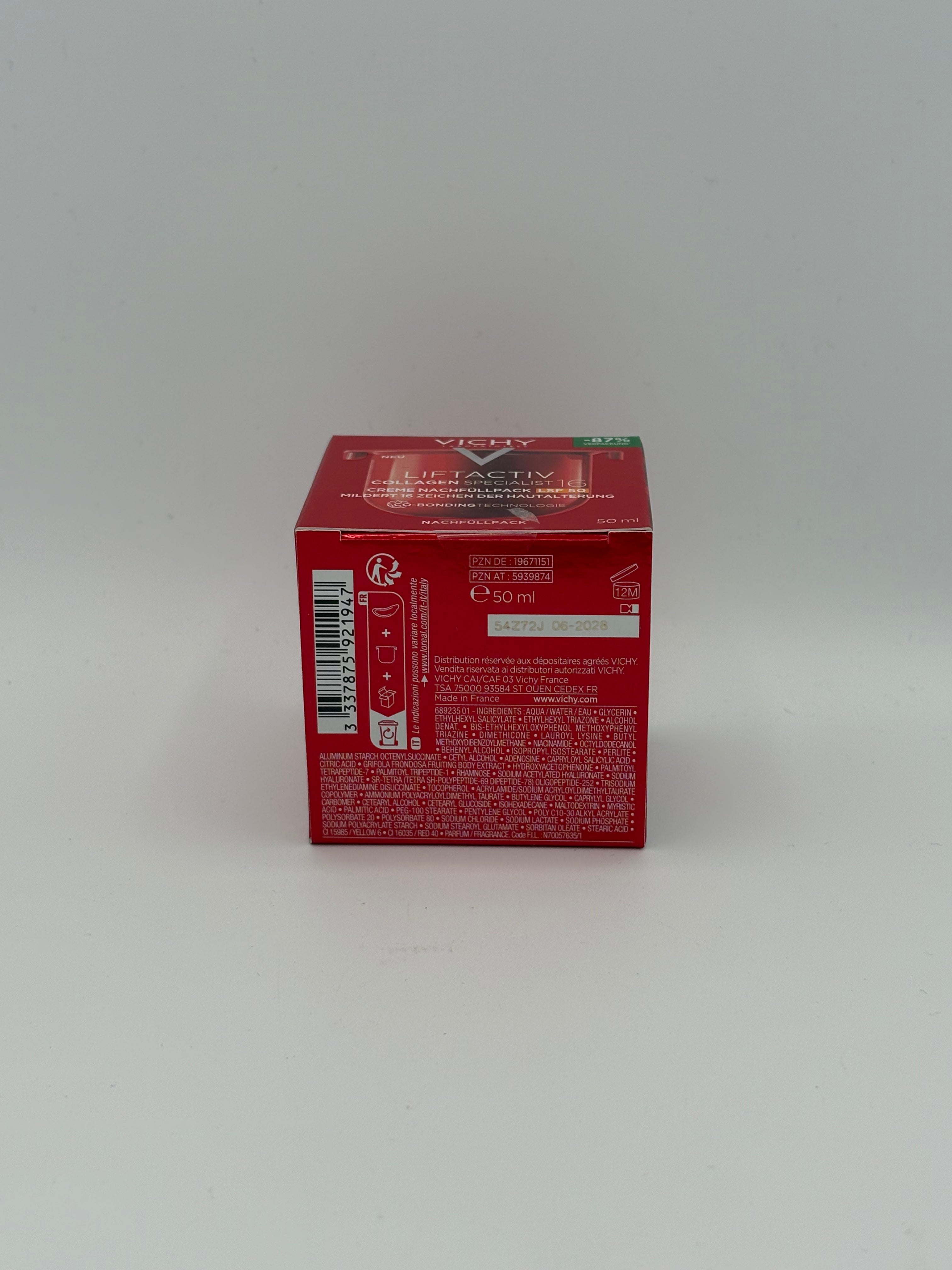 BLOCK36: CREAM	VICHY	LIFTACTIV COLLAGEN SPECIALIST 16 CREAM SPF 50 REFILL 50ml