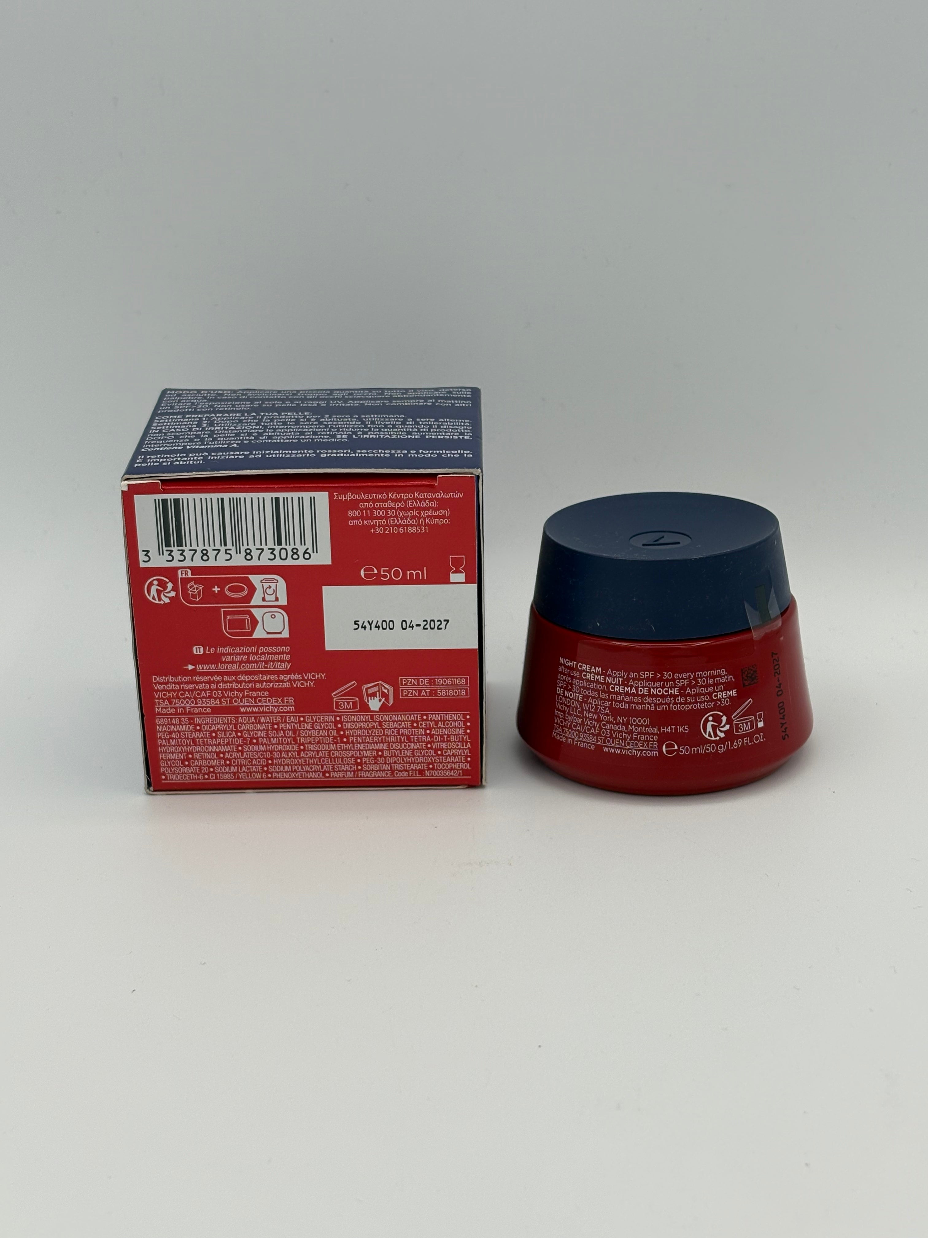 BLOCK36: CREMA	VICHY	LIFTACTIV B3 NOTTE CON RETINOLO PURO 50ml