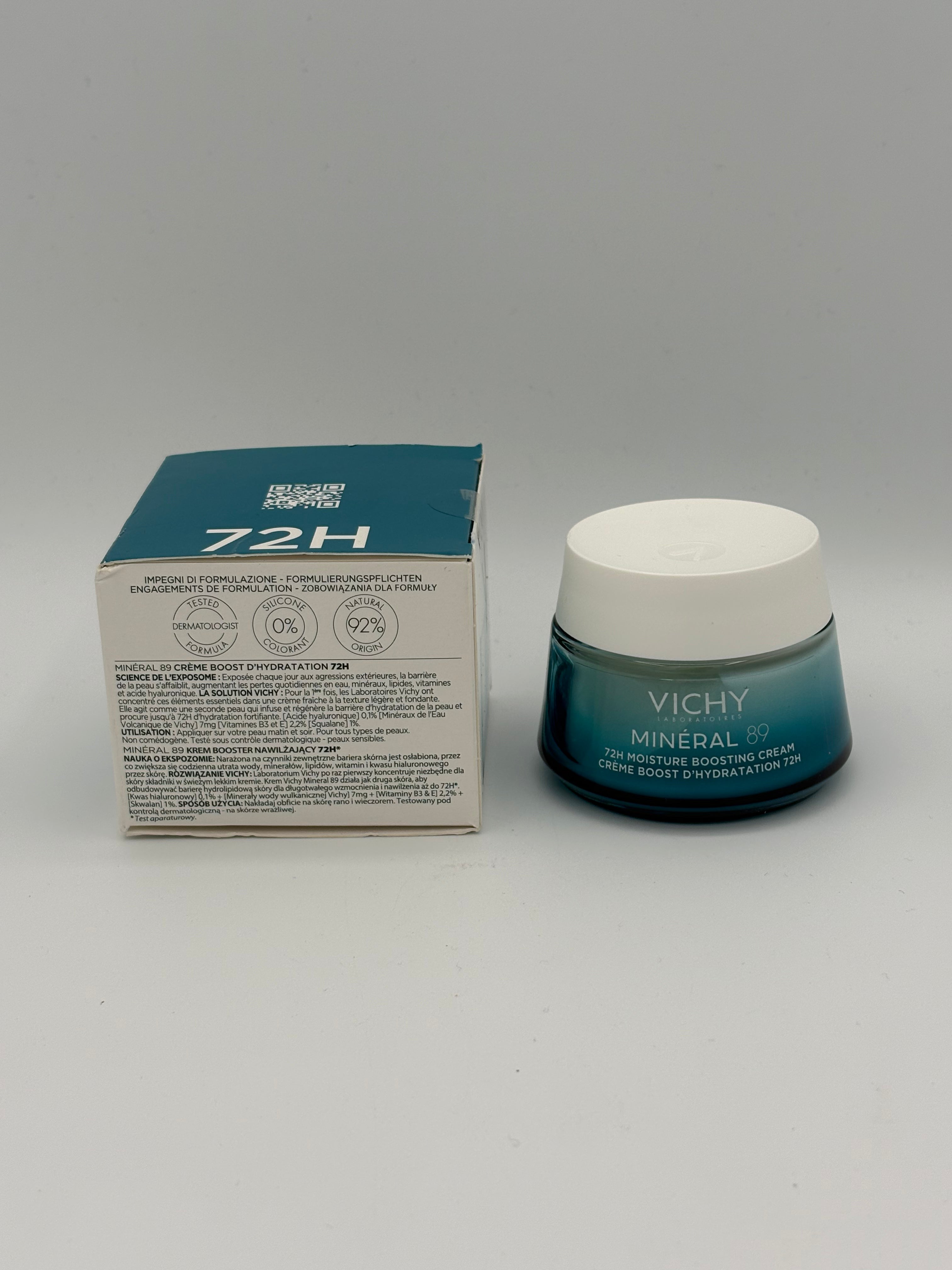 BLOCK36: CREAM VICHY MINERAL 89 72H HYDRATION BOOSTER CREAM 50ml