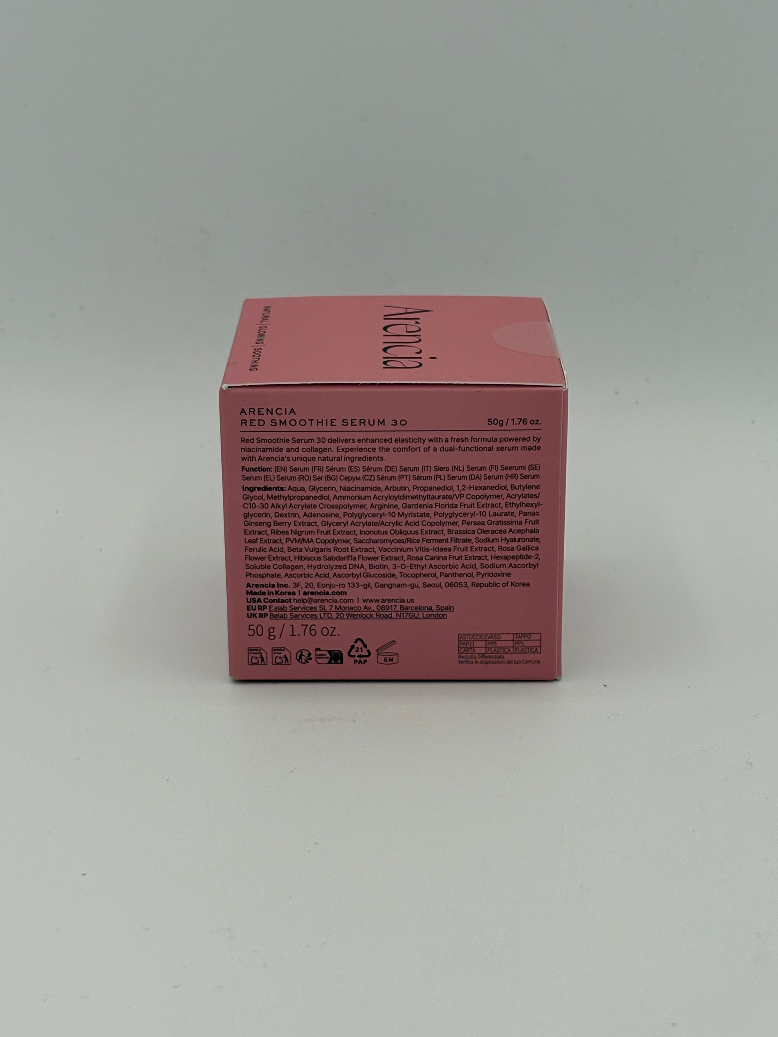 BLOCK36: CREMA	ARENCIA	RED SMOOTHIE SERUM 30