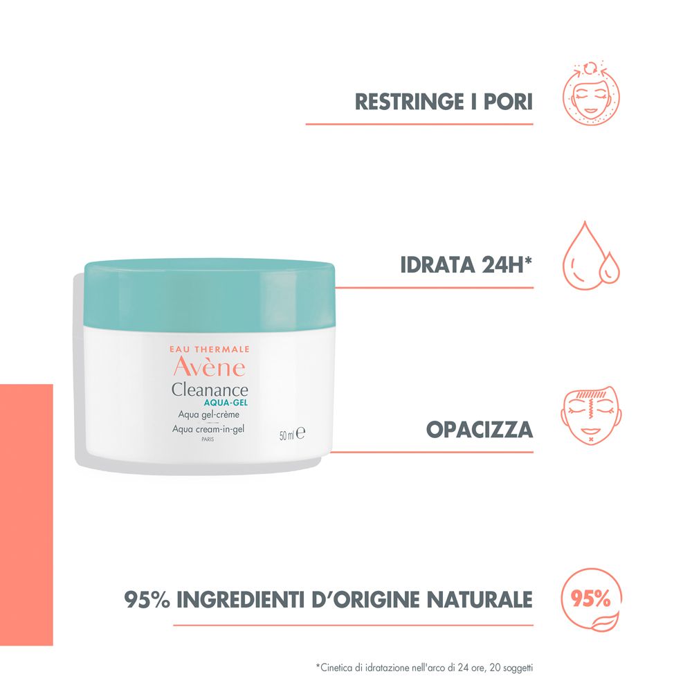 BLOCK36: CREAM AVENE CLEANANCE MATTIFYING AQUA-GEL
