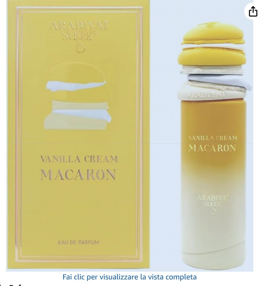 BLOCK36: ARABISCHER DUFT ARABIYAT SUGAR VANILLA CREAM MACAROON