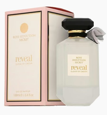 BLOCK36: PROFUMO ARABO FRAGRANCE WORLD Rose Seduction Secret Reveal Cloud of Cream EDP