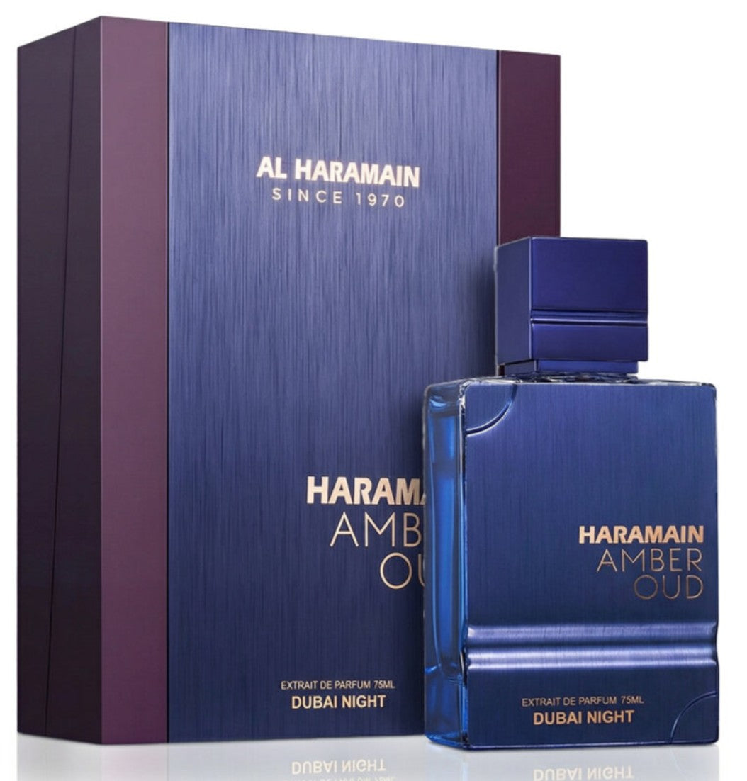 BLOCK36: PROFUMO ARABO AL HARAMAIN AMBER OUD DUBAI NIGHT  EXTRAIT DE PARFUM 75ML