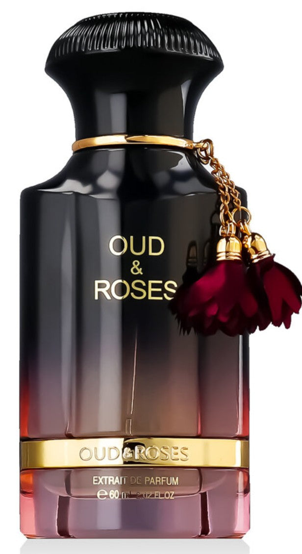 BLOCK36: PROFUMO ARABO Ahmed Al Maghribi Oud & Roses Eau De Parfum 60ml