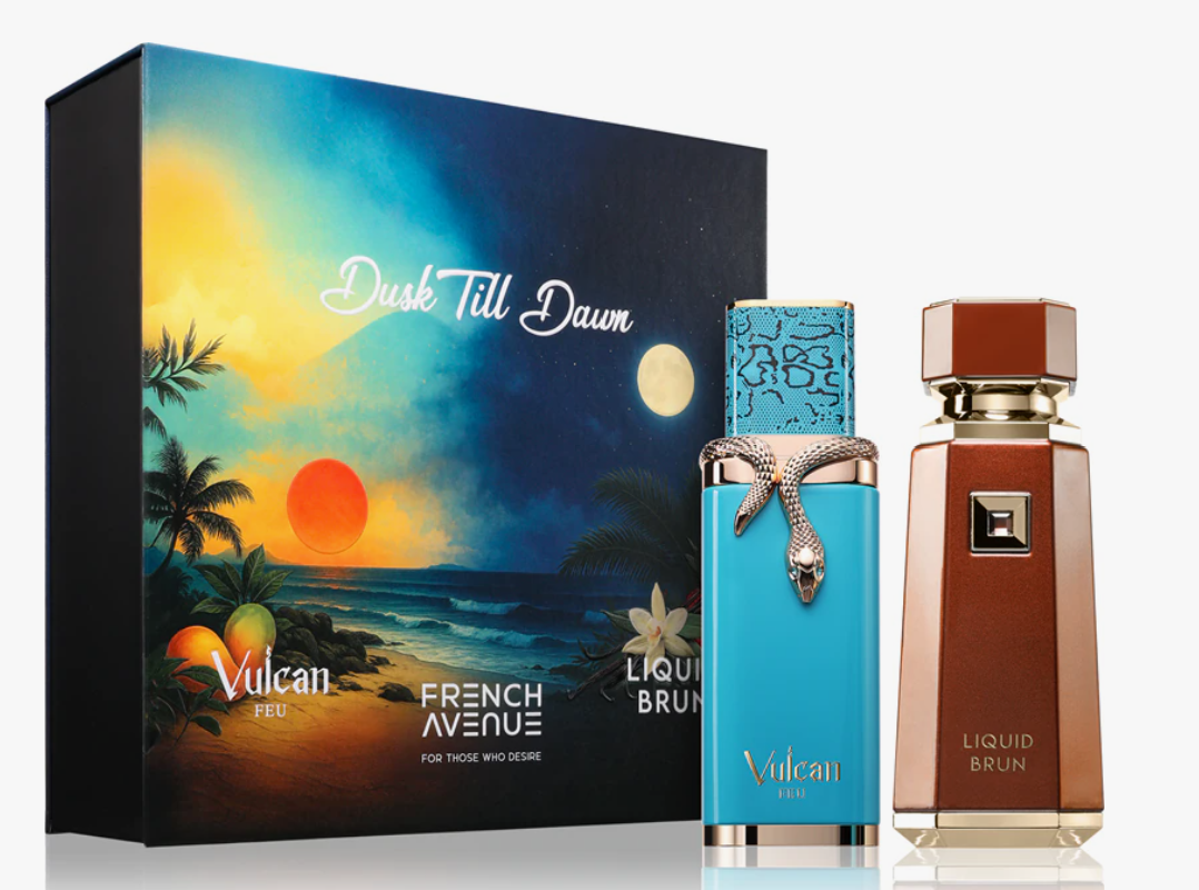 BLOCK36: FRENCH AVENUE Dusk Till Dawn VULCAN FEU + LIQUID BRUN EDP 100+100 ML