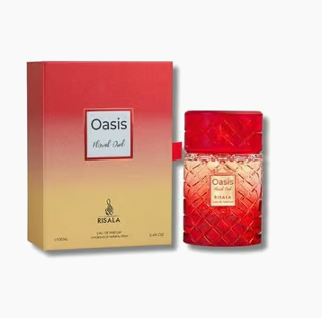 BLOCK36: PROFUMO ARABO Risala Oasis Floral Oud Eau De Parfum For Women 100 Ml