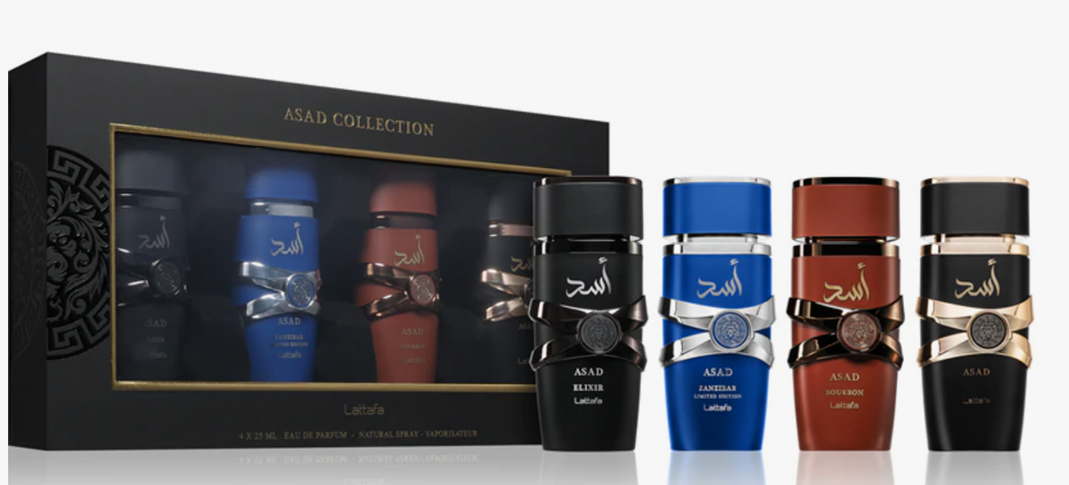 BLOCK36: COLLECTION SET LATTAFA ASAD 4X25ML