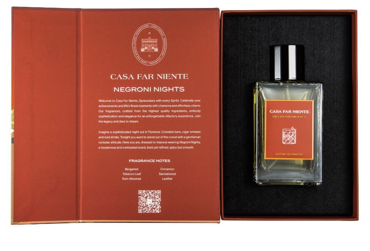 BLOCK36: PROFUMO DI NICCHIA Casa Far Niente Negroni Nights Extrait De Parfum 100 Ml