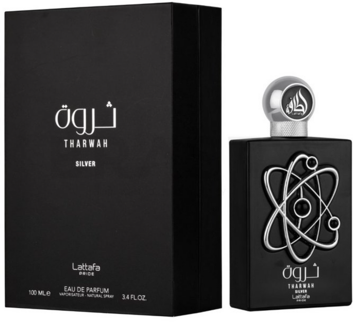 BLOCK36: PROFUMO ARABO LATTAFA THARWAN SILVER EDP 100ML