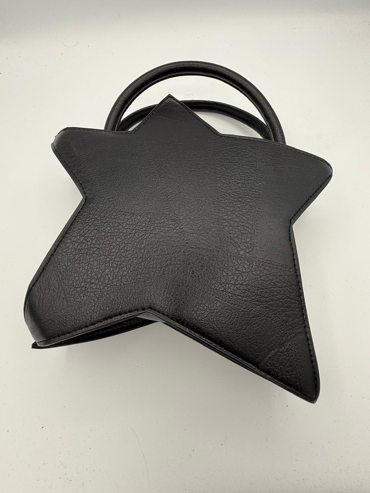 BLOCK36: BORSA CON MANICO E TRACOLLA NERA FASHION