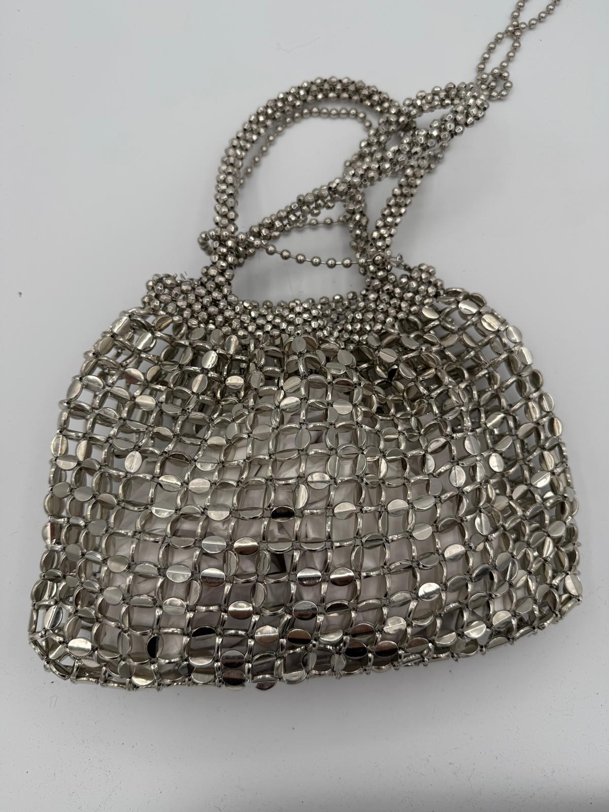 BLOCK36: MINIBAG FASHION COL ARGENTO