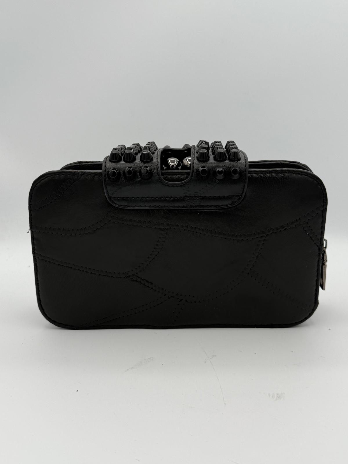 BLOCK36: POCHETTE CON TRACOLLA NERA