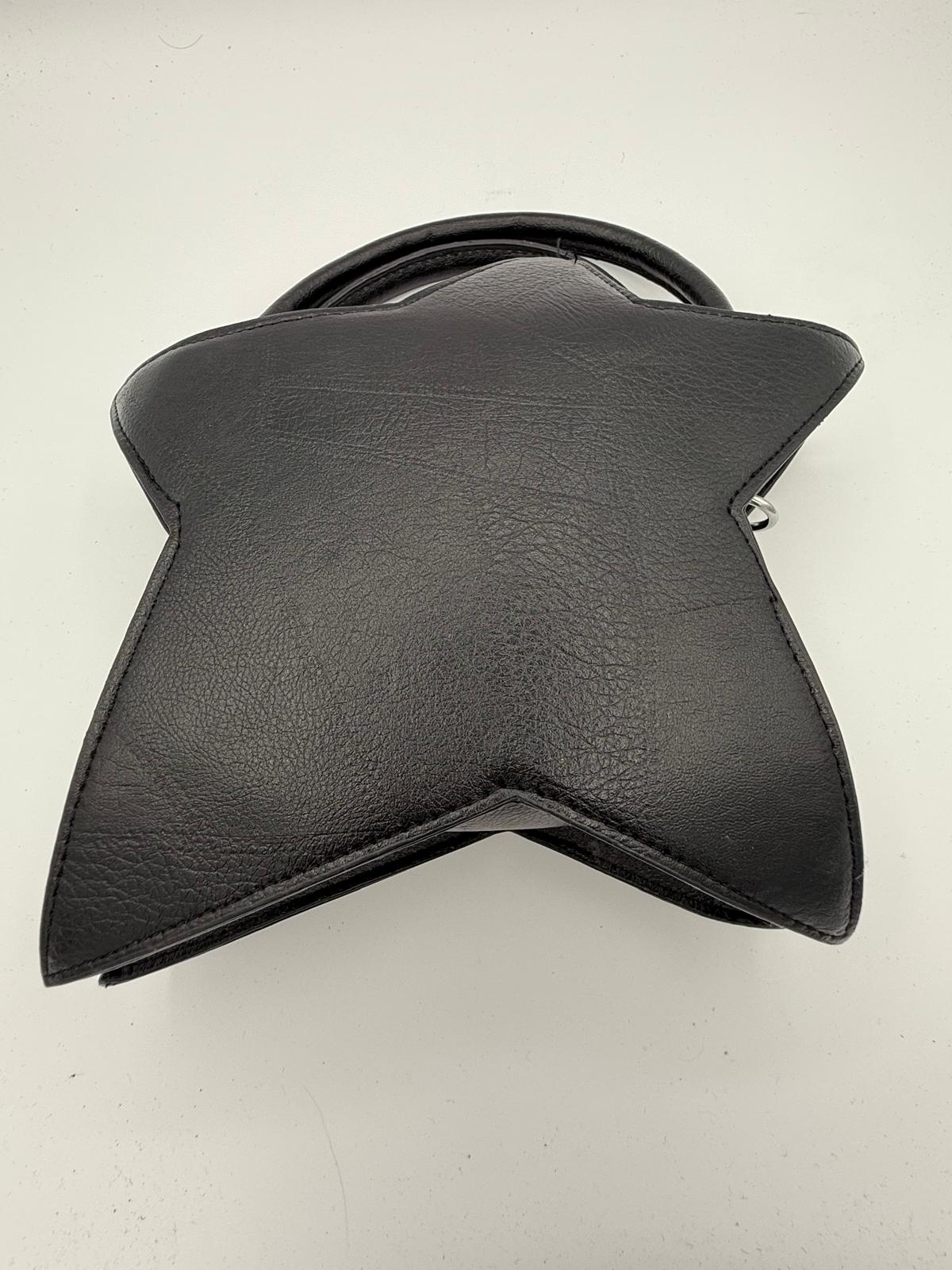 BLOCK36: BORSA CON MANICO E TRACOLLA NERA FASHION