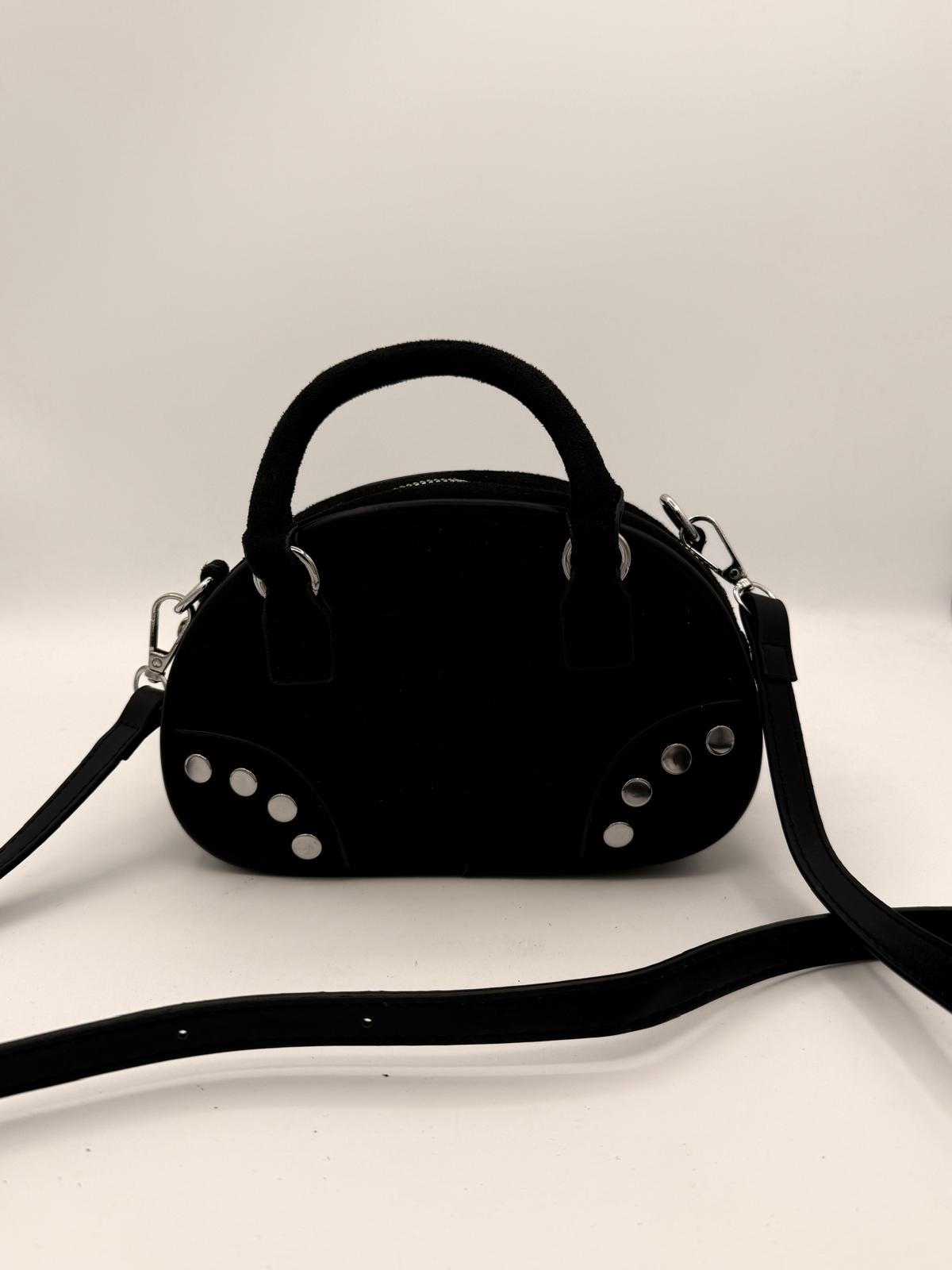 BLOCK36: BORSA A MANO MINIBAG CON BORCHIE