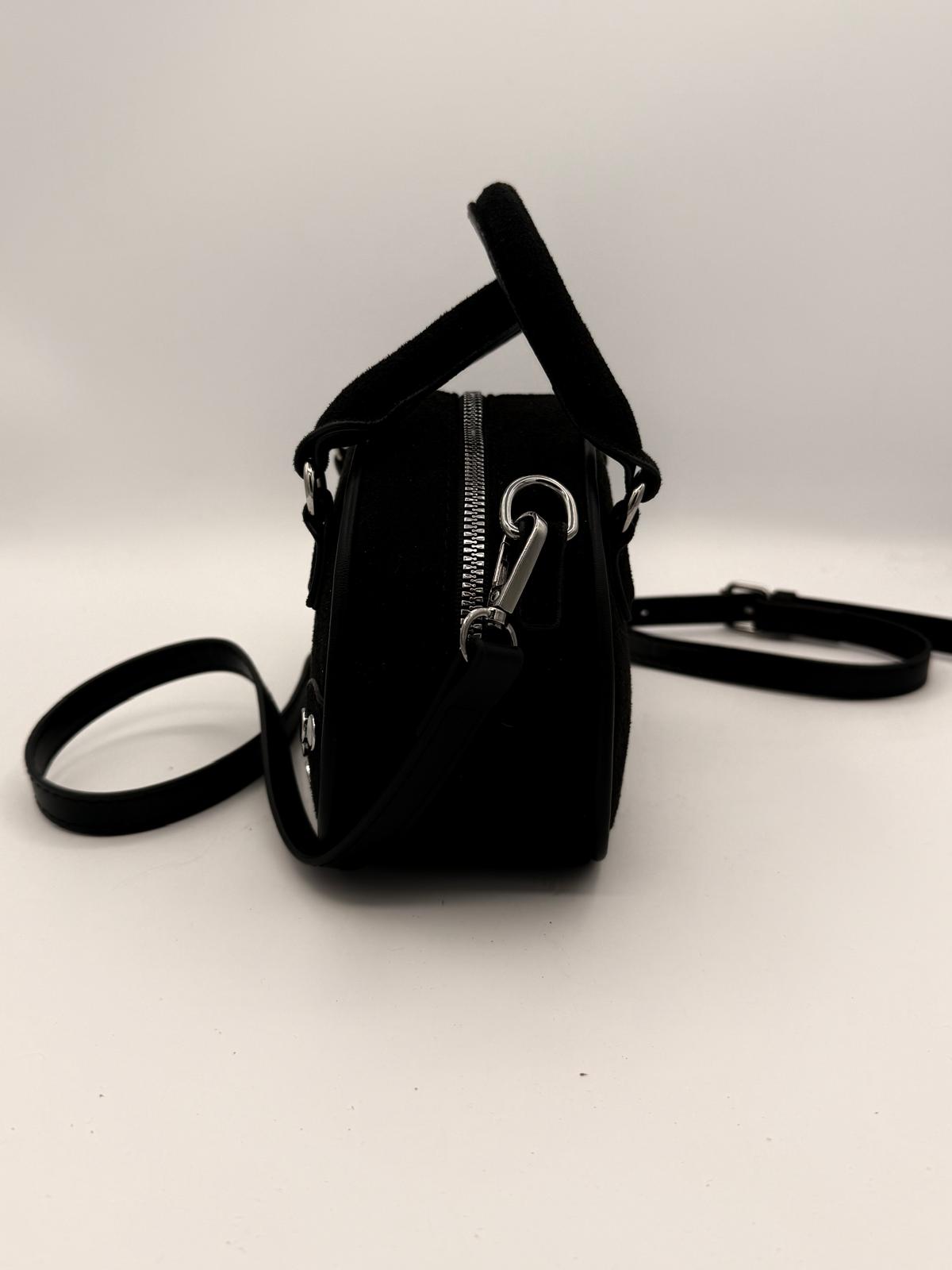 BLOCK36: BORSA A MANO MINIBAG CON BORCHIE