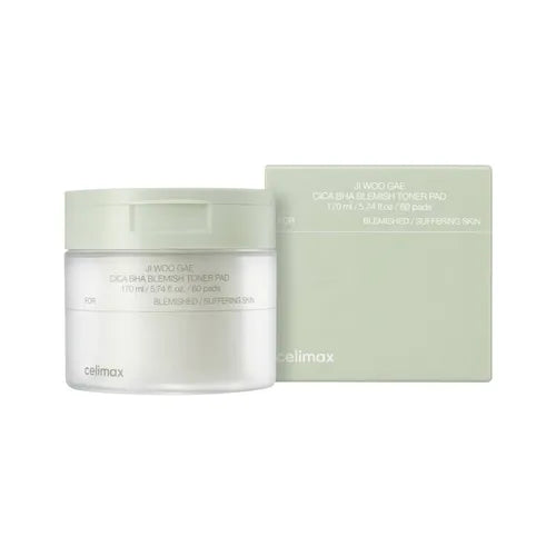 BLOCK36: CREMA	CELIMAX	JI WOO GAE CICA BHA BLEMISH TONER PAD
