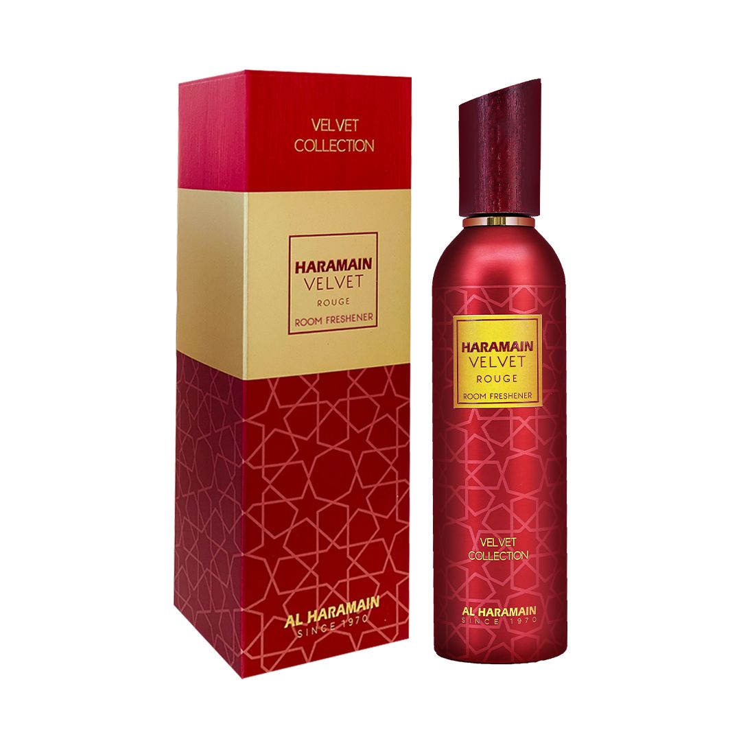 BLOCK36:  AL HARAMAIN VELVET ROUGE ROOM FRESHENER  VELVET COLLECTION 250ML