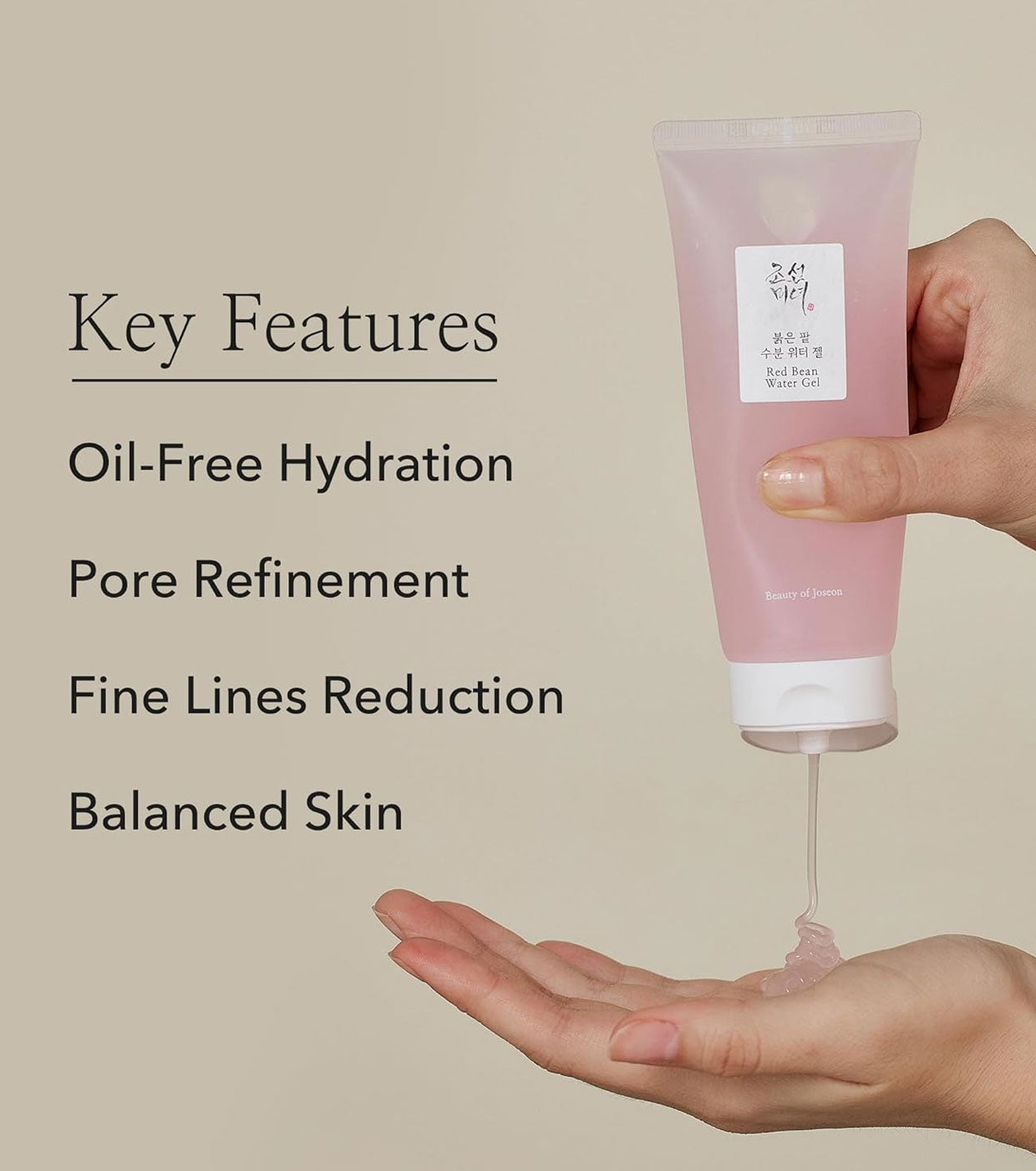 BLOCK36: CREMA	BEAUTY OF JOSEON (KOREANA)	RED BEAN WATER GEL
