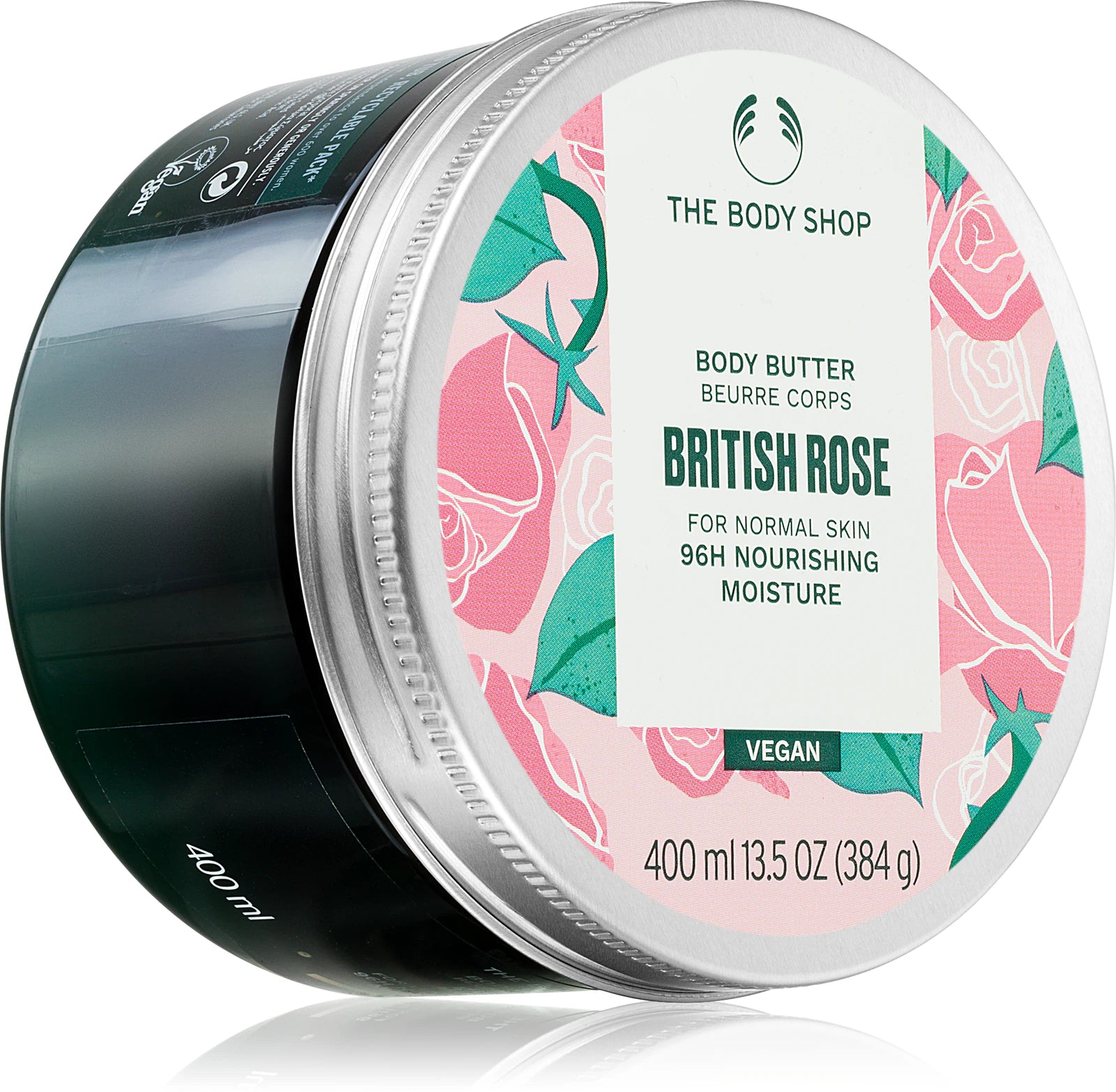 BLOCK36:CREMA PROFUMATA THE BODY SHOP BODY BUTTER BRITISH ROSE 400ML