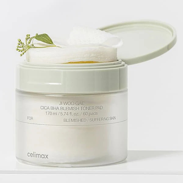 BLOCK36: CREMA	CELIMAX	JI WOO GAE CICA BHA BLEMISH TONER PAD