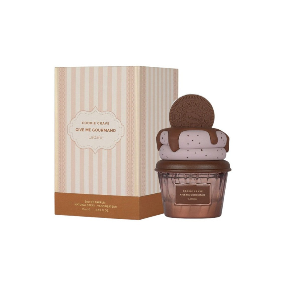 BLOCK36: TESTER Lattafa Cookie Crave Give Me Gourmand 75ml