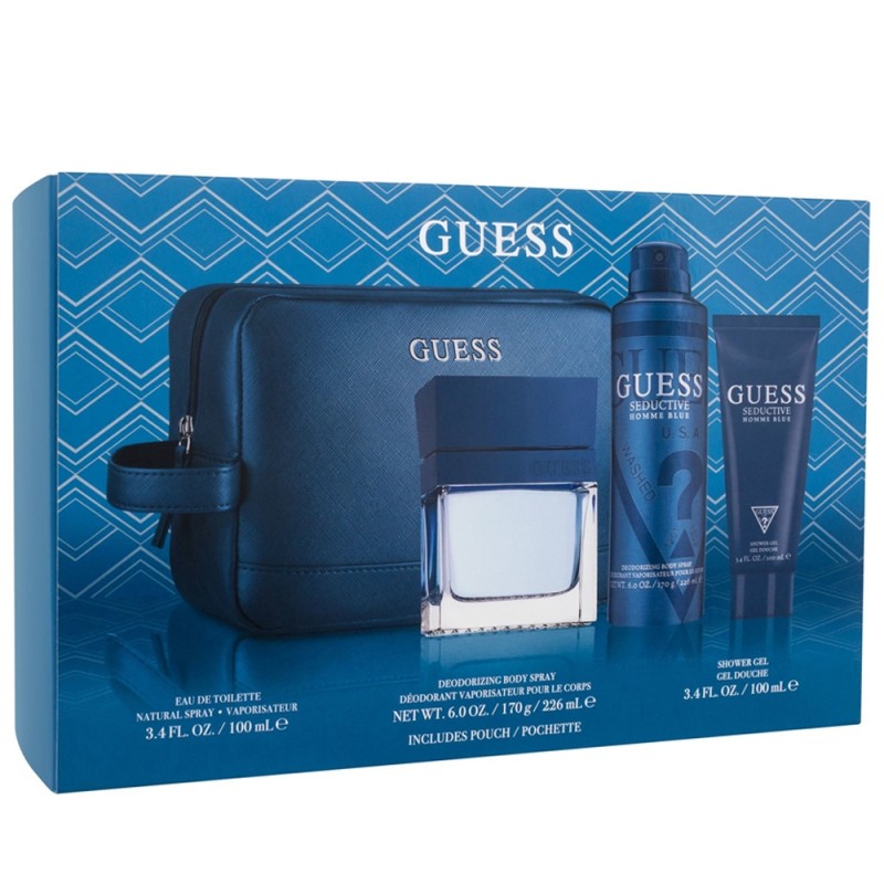 BLOCK36:COFANETTO GUESS SEDUCTIVE HOMME BLUE