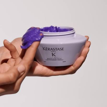 BLOCK36: KERASTASE BLOND ABSOLU ULTRA VIOLET MASK FOR COOL SHADES OF BLOND HAIR