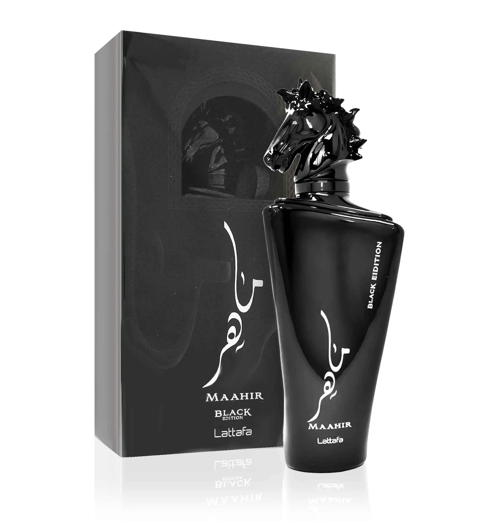 BLOCK 36:PROFUMO ARABO LATTAFA MAAHIR BLACK EDITION 	EDP	100ML