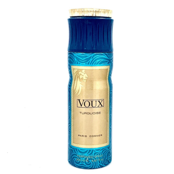 BLOCK36:PROFUMO ARABO PARIS CORNER VOUX TURQUOISE DEODORANTE 200ML