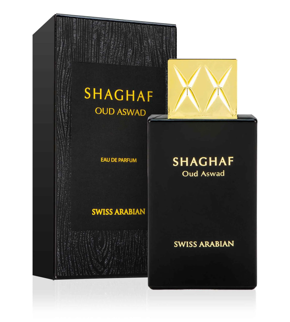 BLOCK36:PROFUMO ARABO SWISS ARABIAN  SHAGAF OUD ASWAD EDP 75ML